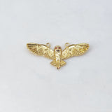 Owl Charms, 18K Gold Plated Cubic Micro Pave Charms, The Owl Pendant, Necklace charms, Jewelry Findings S20628