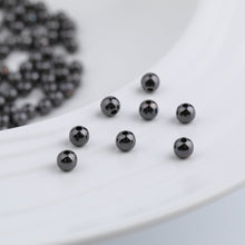 Load image into Gallery viewer, Gold/Rose Gold/White Gold/Black Plated Beads, Gold Spacer Beads, 14k gold round beads,3mm/4mm/5mm/6mm, Spacer Beads For Jewelry making