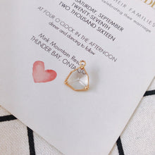 Load image into Gallery viewer, 10pcs- Crystal Triangle Geometry Charms, 14K Gold Plated Crystal Pendant, Jewelry Findings MY073-F050
