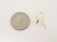 Load image into Gallery viewer, 4pcs Oval Cubic Pave Earring Hooks With Loop, Nickel Free Earrings, Crystal Gemstone Stud, Hypoallergenic Earring Findings ZX054