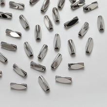 Load image into Gallery viewer, 10pcs Tube Beads, Spacer Beads, 14K Gold/Silver Plated, Bracelet Necklace Making Jewelry Finding SC017