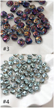 Load image into Gallery viewer, Irregular Square Glass Beads, 12x10mm, Crystal Glass Loose Beads for Jewelry Making, DIY Beads Finding GZ538