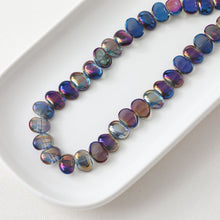 Load image into Gallery viewer, Oval Glass Beads, 17x13mm, Crystal Glass Loose Beads for Jewelry Making, DIY Beads Finding GZ541