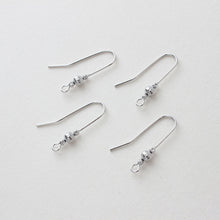 Load image into Gallery viewer, 10pcs 18K Gold Plated Ear Wires, CZ Gold Earring Earring Hooks, Fish Hooks, Ear Wires for Jewelry Making BB062