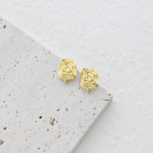 تحميل الصورة إلى عارض المعرض، قرط غير منتظم، ذهب/فضة عيار 18 قيراطًا، أقراط فضة S925 خالية من النيكل، قرط على شكل قلب D0439