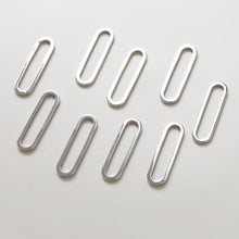 Load image into Gallery viewer, 10pcs- 14K Gold Plated Oval Pendant, 26mm, Nickel Free Circle Charm, Connectors, DIY Jewelry Making Findings GZ127-D0011