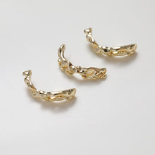 تحميل الصورة إلى عارض المعرض، موصل غير منتظم مع حلقات، مطلي بالذهب/الفضة عيار 14 قيراطًا، نتائج صنع أساور، نتائج مجوهرات GZ257