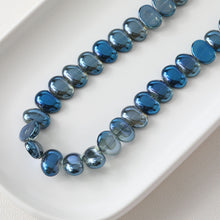 Load image into Gallery viewer, Oval Glass Beads, 17x13mm, Crystal Glass Loose Beads for Jewelry Making, DIY Beads Finding GZ541