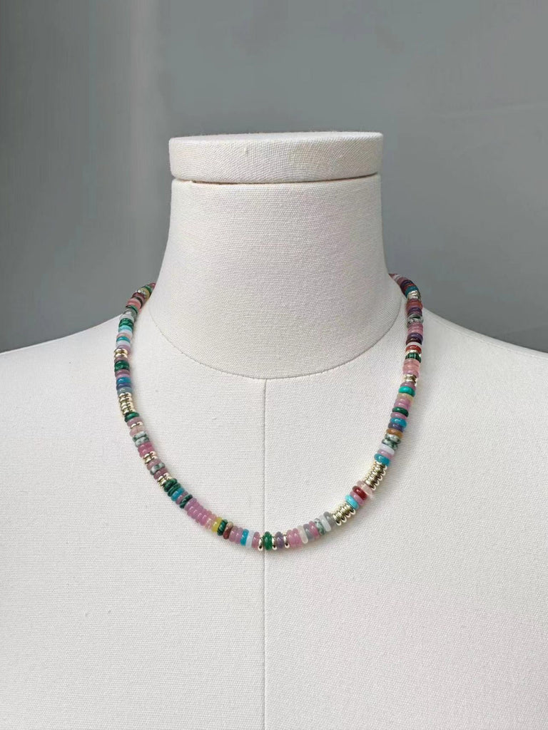 20pcs- 14K Gold Donut Spacer Beads, Tone Rondelle Spacer Beads, 4mm,5mm,6mm, Bracelet Making, Jewelry Finding SC022