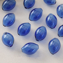 Load image into Gallery viewer, Glass Bubble Beads, Ellipsoid Hollow Glass Beads, Colorful Hand Blown Hollow Round Globes for Jewelry Making, DIY Beads Finding GZ564