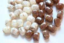 Load image into Gallery viewer, 2pcs Resin Faux Natural Stone Beads, Rectangle Spacer Beads, Resin Beads for Jewelry Making, DIY Beads Finding GZ336