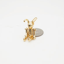 تحميل الصورة إلى عارض المعرض، حُلي أرنب ثلاثية الأبعاد، قلادة أرنب مطلية بالذهب/الفضة عيار 18 قيراطًا، 42 مم، قلادة حيوان، حُلي قلادة، قطع مجوهرات S20355