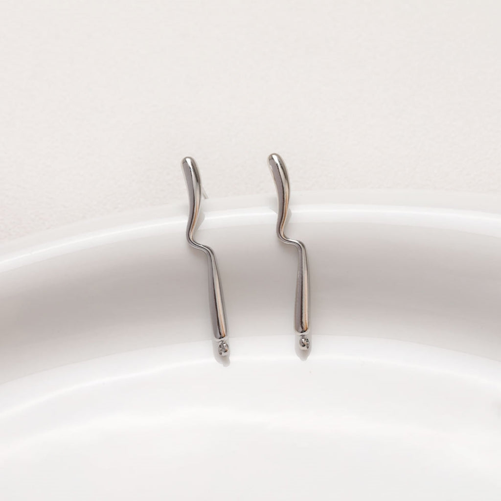 Pendientes minimalistas con pasador y aro, de plata S925, sin níquel, de oro y plata, hipoalergénicos, ZZ049