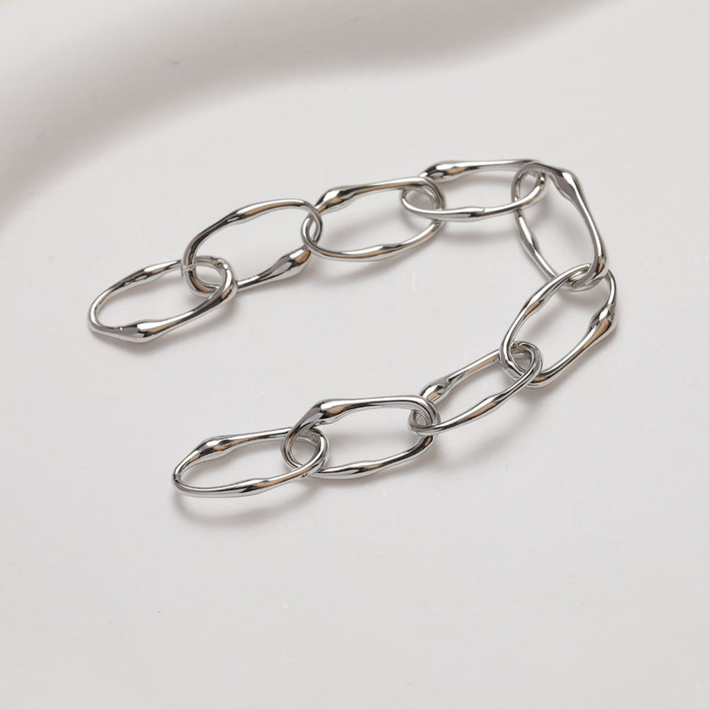 14K Gold Oval Chain Charm, Cut to Size, Necklace Bracelet Making Finding, Chain Connecor for Jewelry Making GZ264