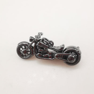 3D Motorcycle Charm, Gold/Silver/Black MotorCycle Pendant For Necklace Making, Biker Sport Jewelry Findings S20238
