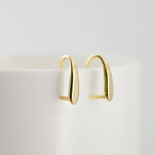 Load image into Gallery viewer, Fish Hooks, 18K Gold Plated Ear Wires, Gold Earring Earring Hooks, Ear Wires for Jewelry Making D0181