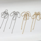 Gold Beads Chain Tassel Pendant, Beads Chain Charm, 18K Gold Plated Earring Chain Pendant, Earring Findings GE119