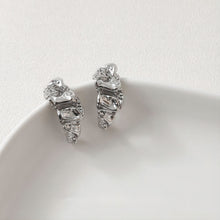 Load image into Gallery viewer, C Shape Irregular Earrings Post, 14K Gold, S925 Silver Ear Pin Nickel Free Earrings, Ear Stud Hypoallergenic Earring Findings GE077-D0014