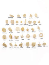 Load image into Gallery viewer, 4PCS Wood Earrings, Horseshor Shape Wooden Earrings for women, Nickel Free, Geometric Statement Earrings Finding   JT924