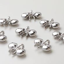 Load image into Gallery viewer, Bow Tie Charm, Bow Tie Bell Charm, Cubic Pendant, Earring Pendants, Real Gold Plated Brass Earring Charms, Jewelry Findings GZ729