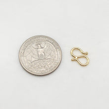 Load image into Gallery viewer, 20PCS- M Hook Clasps, S Hook, 18K Gold Plated W Clasp, S Clasps, Necklace Bracelet Making Clasp, Jewelry Findings S20364