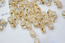 Load image into Gallery viewer, 20PCS Ear Nuts, Gold Plated Earring Backs, Rubber Earring Stoppers, Wholesale Earring Findings ZZ015-ZX7008