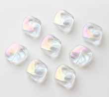 Load image into Gallery viewer, Irregular Square Glass Beads, 19x7mm, Crystal Glass Loose Beads for Jewelry Making, DIY Beads Finding GZ019