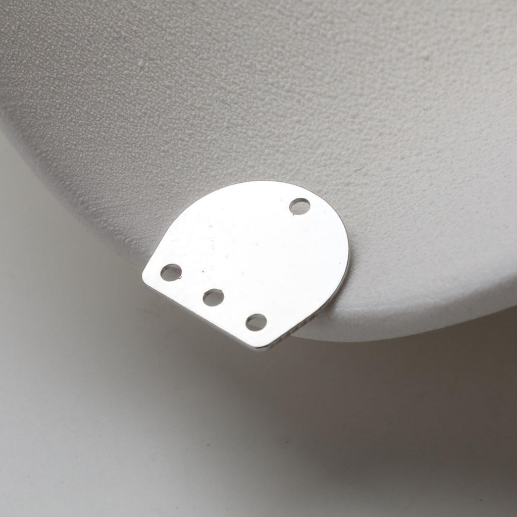 10pcs Geometric Link Connectors, Metal Blank, 14K Gold Plated, Triangle Blank Connectors, Arch Connectors Charm, Jewelry Findings GZ723