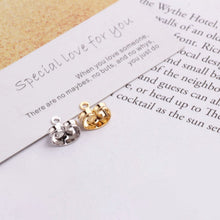 Load image into Gallery viewer, 20PCS Ear Nuts with Loop, Gold Plated Earring Backs,  Earring Stoppers, Wholesale Earring Findings QR029