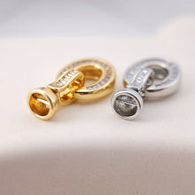 Load image into Gallery viewer, 18K Gold Plated Clasp Claw, Necklace Bracelet Making Connector, Jewelry Findings S1222