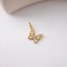 Load image into Gallery viewer, Gold Starfish Charms, Cactus Pendant, Butterfly, 18K Gold Plated, Dainty Starfish Shape Pendant, Jewelry Making Pendant S1204