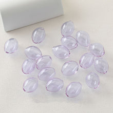 Load image into Gallery viewer, Glass Bubble Beads, Ellipsoid Hollow Glass Beads, Colorful Hand Blown Hollow Round Globes for Jewelry Making, DIY Beads Finding GZ564