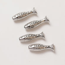 Load image into Gallery viewer, Fish Beads, Spacer Beads, 23mm, 14K Gold/Silver Plated, Bracelet Necklace Making Jewelry Finding GZ359