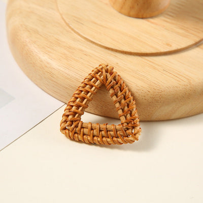 Rattan Weaving Earring Findings, Boho earring making, Hawaii Vacation Style Cute Earrings for girl ,Handmade Earring Finding BS013