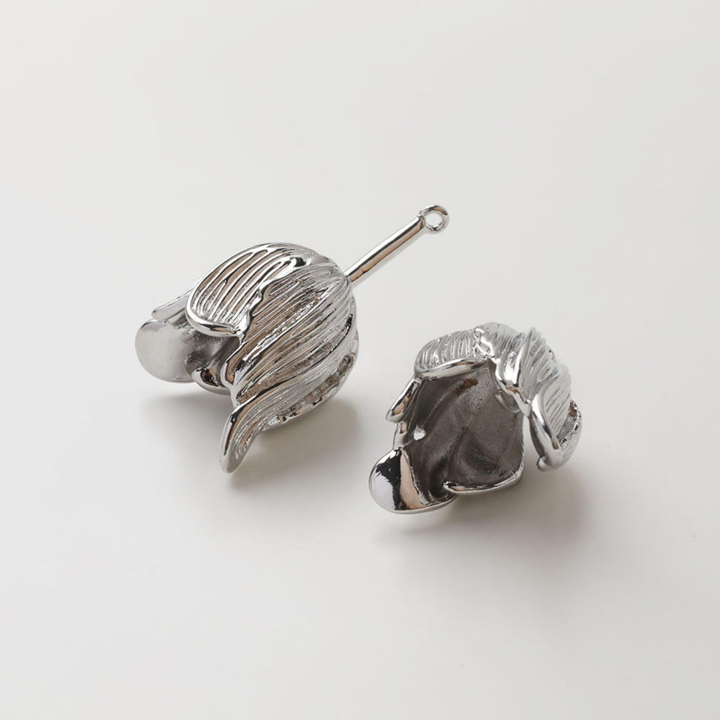 Flower Connector, 14K Gold Plated Flower Connector Charms For Earring Necklace Making, Jewelry Findings GZ748