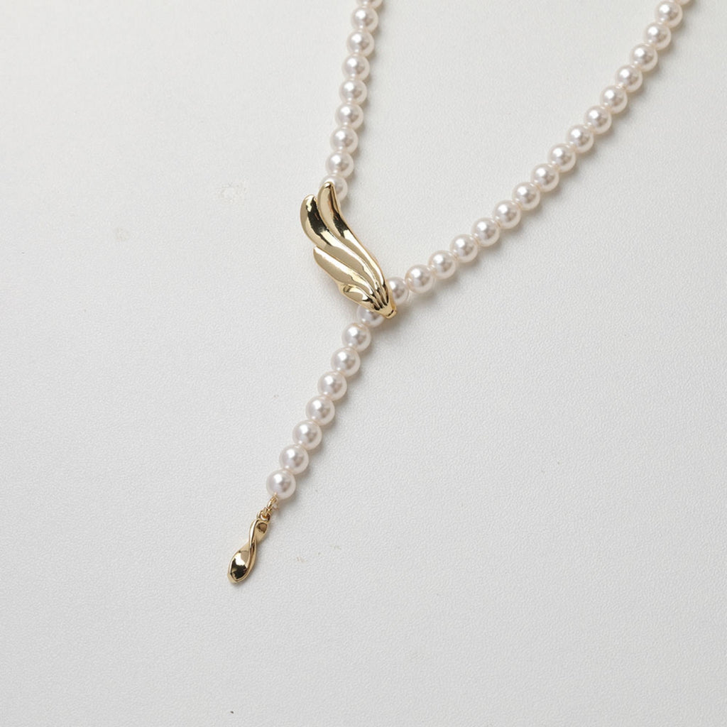 مشبك سوار ذهبي على شكل ريشة، موصل سلسلة وصلات، مطلي بالذهب/الفضة عيار 14 قيراطًا، صنع قلادة، العثور على الموصل GT028