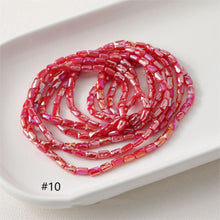 Load image into Gallery viewer, Rectangular Cut Faceted Glass Beads, 6.4*4.1mm , Crystal Glass Loose Beads for Jewelry Making, DIY Beads Finding GZ552