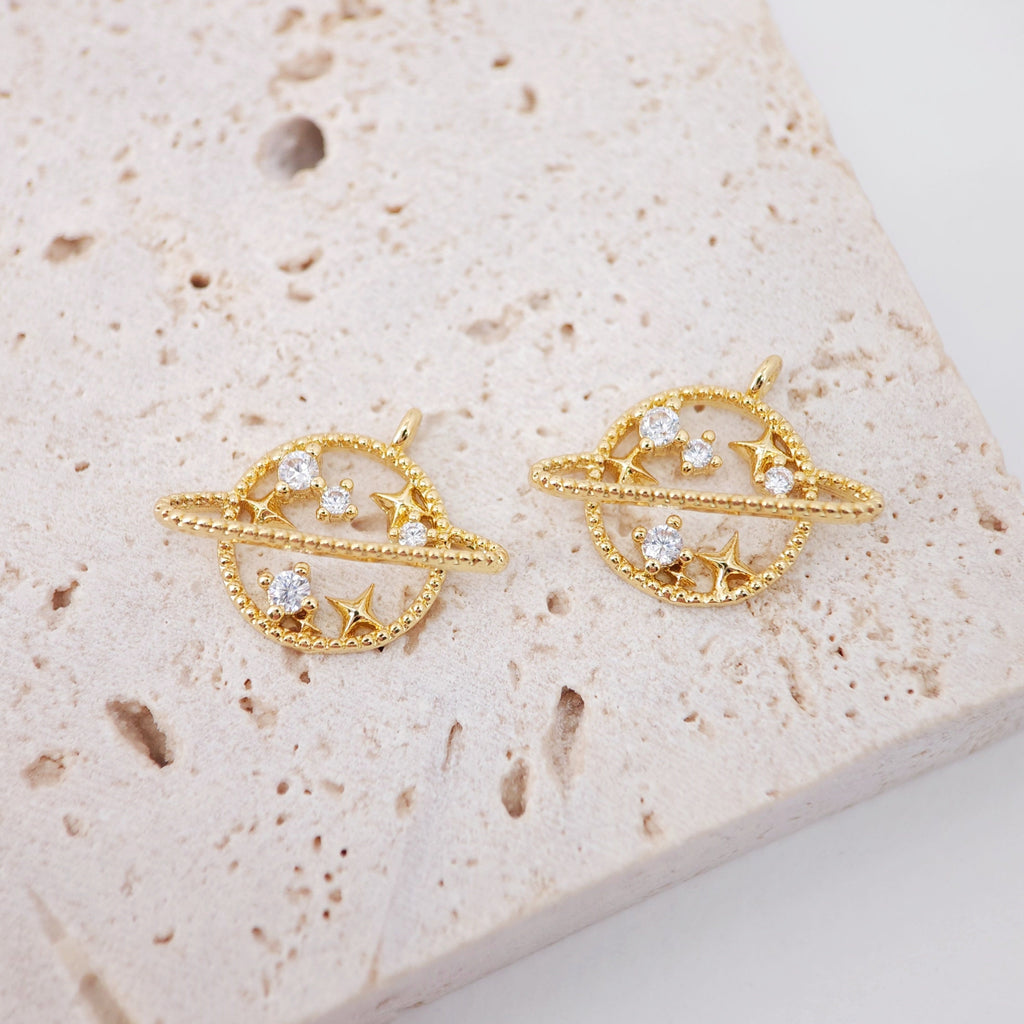 Dijes del Big Ben, colgante de la Torre del Reloj de Londres, dije de planeta, dijes chapados en oro de 18 quilates, dije para hacer collares, accesorios de joyería S884