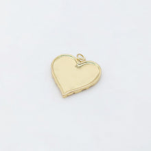 Load image into Gallery viewer, Textured Heart Charms, 18K Gold Plated CZ Pave Love Pendant, Necklace Making Pendants, Jewelry Findings S20478