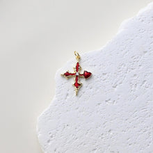 Load image into Gallery viewer, North Star Charms, 18K Gold Plated Charm, Enamel Star pendant, Bracelet Making Pendant, Jewelry Findings S1306