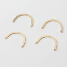 تحميل الصورة إلى عارض المعرض، موصل ذهبي مقوس على شكل حرف U، نتائج صنع أقراط مطلية بالذهب عيار 14 قيراطًا، نتائج مجوهرات JG042