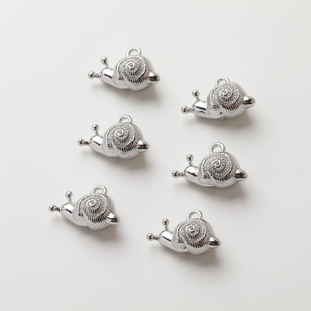 Colgante de cactus, colgante de caracol, colgante de cactus en oro de 14 quilates, dijes para collar GZ749