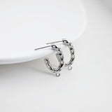 Lustrous Hammered Earring Hoops, Gold Plated Hoop Earring with Loop,Huggie Hoops DIY Earring  Findings,Handmade Earring Supplies D0045